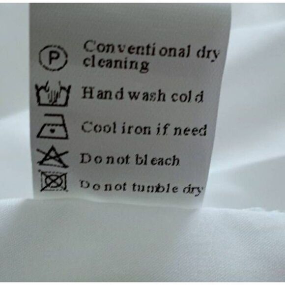 WHITE BOHO-INSPIRED DRESS W/LACE TRIM SZ.S NWOT. - Picture 9 of 9